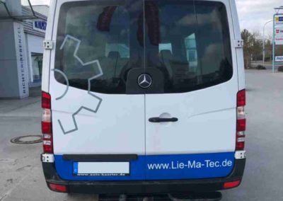 Bild einer Fahrzeugbeschriftung