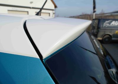 Folierung Dach und Spiegelhaube